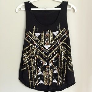 Girl Sparkling Summer sleeveless shirt